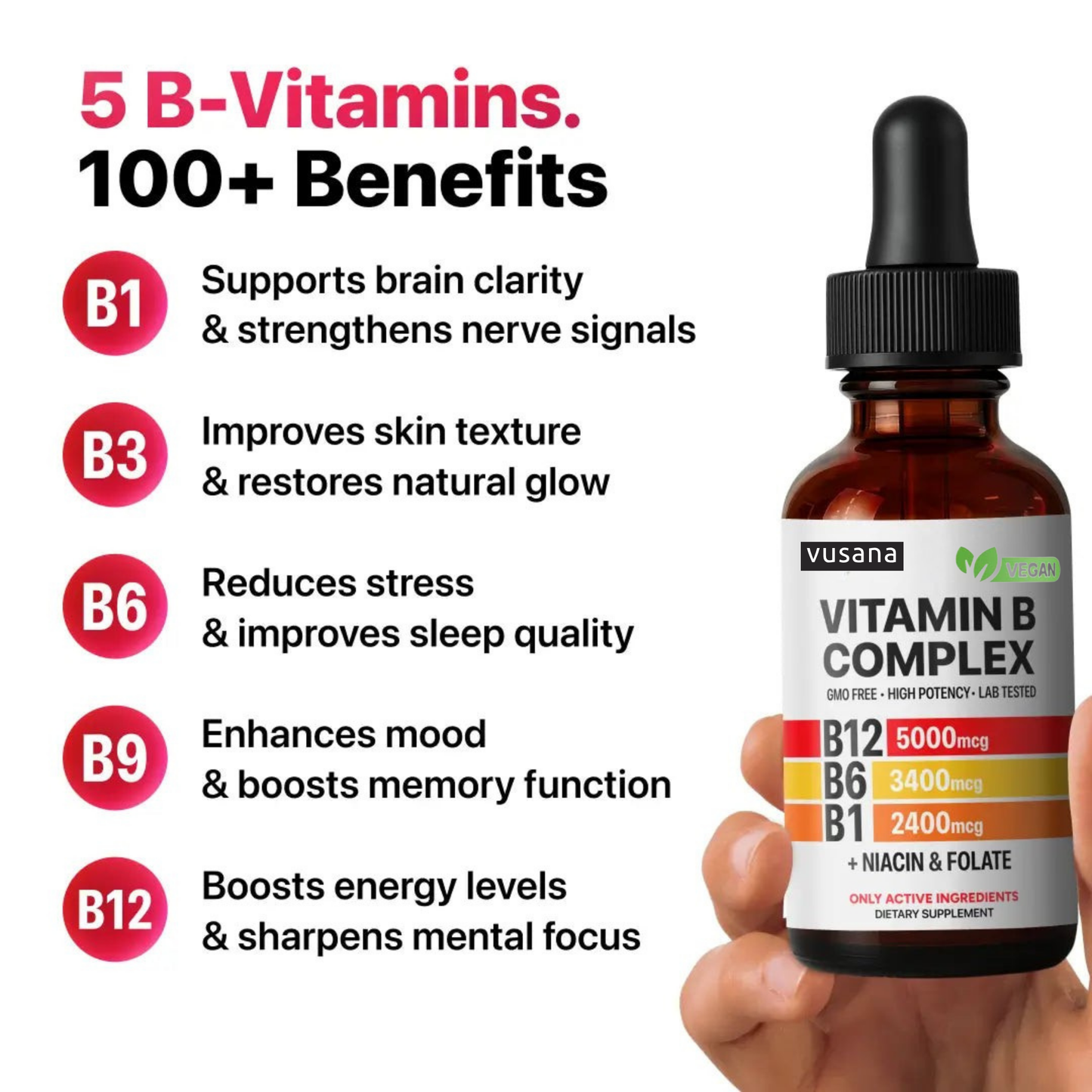 Vitamin B12 & B6 Energy Drops™