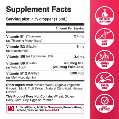 Vitamin B12 & B6 Energy Drops™